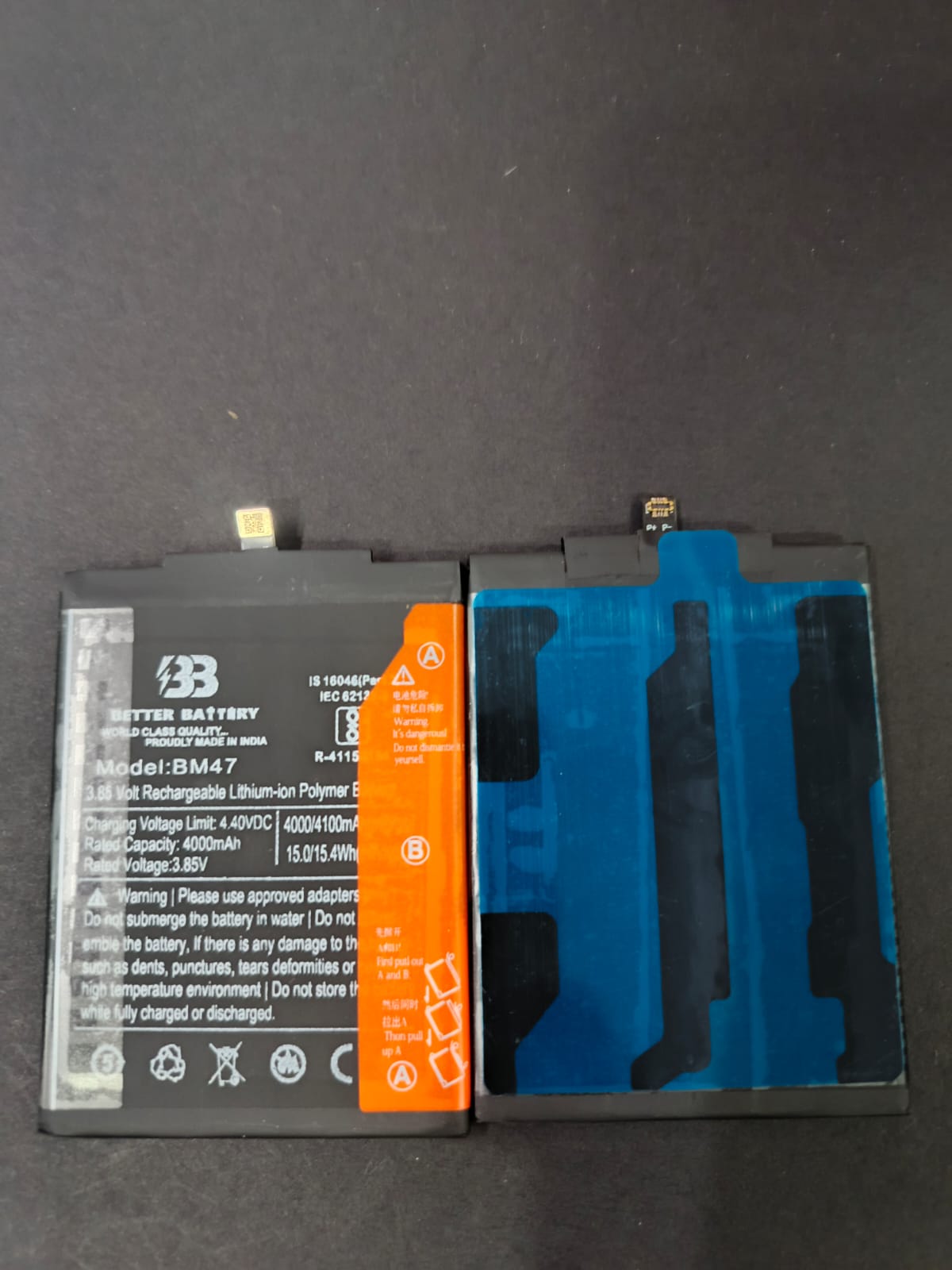 BM47 -Xiaomi Redmi 3 Pro and 3S Prim