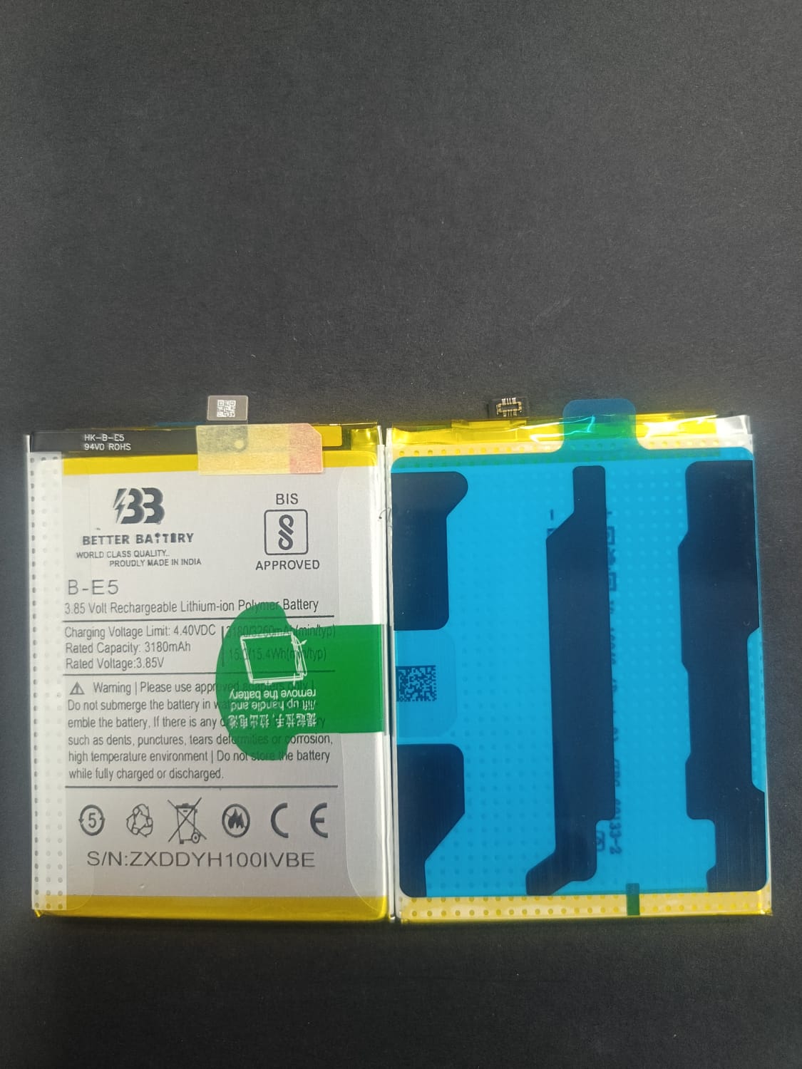 B-E5 --Vivo Y81 / Vivo Y83 Battery