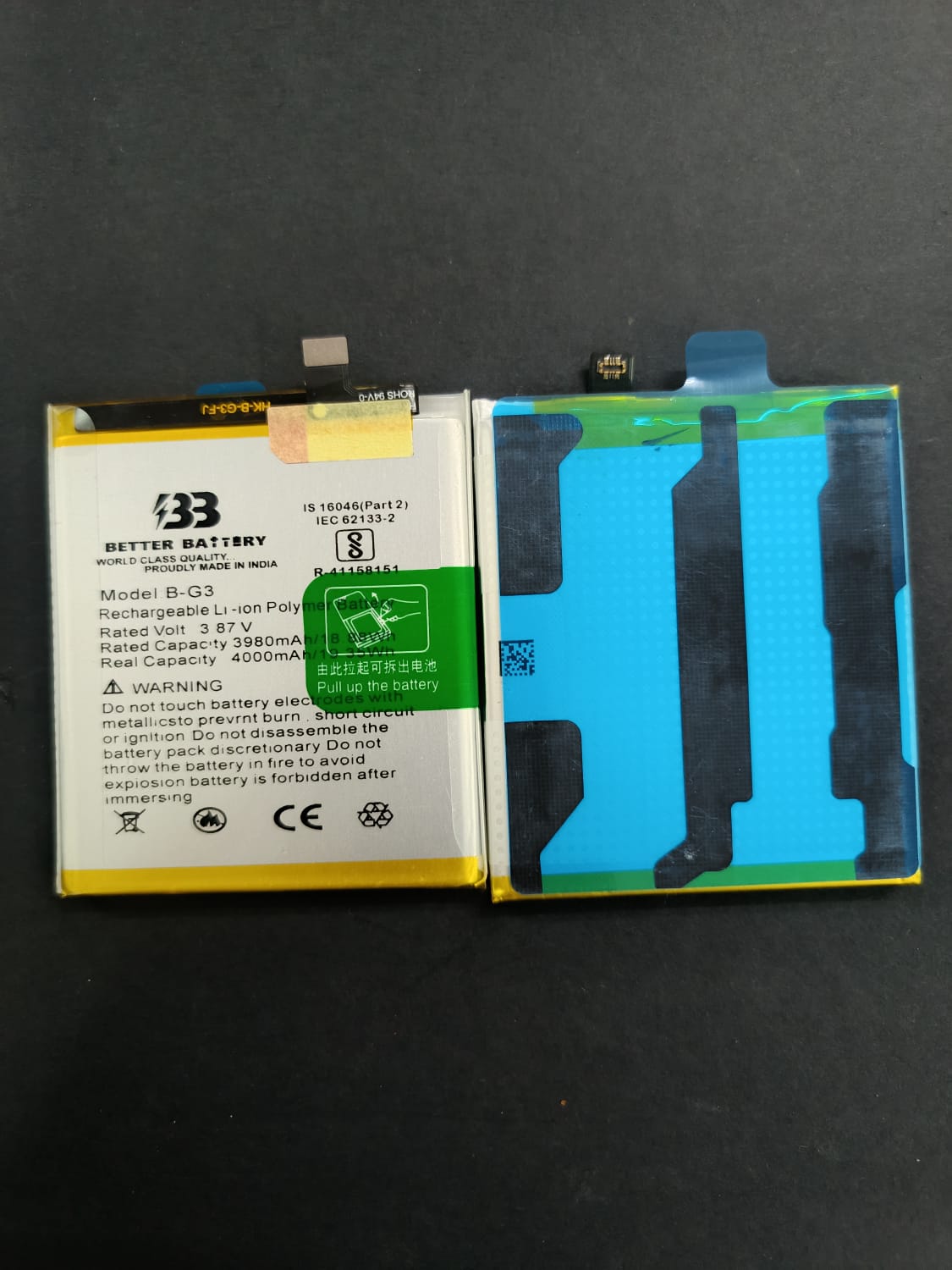 B-G3 - For Vivo Y91, Y93, and Y95 models.